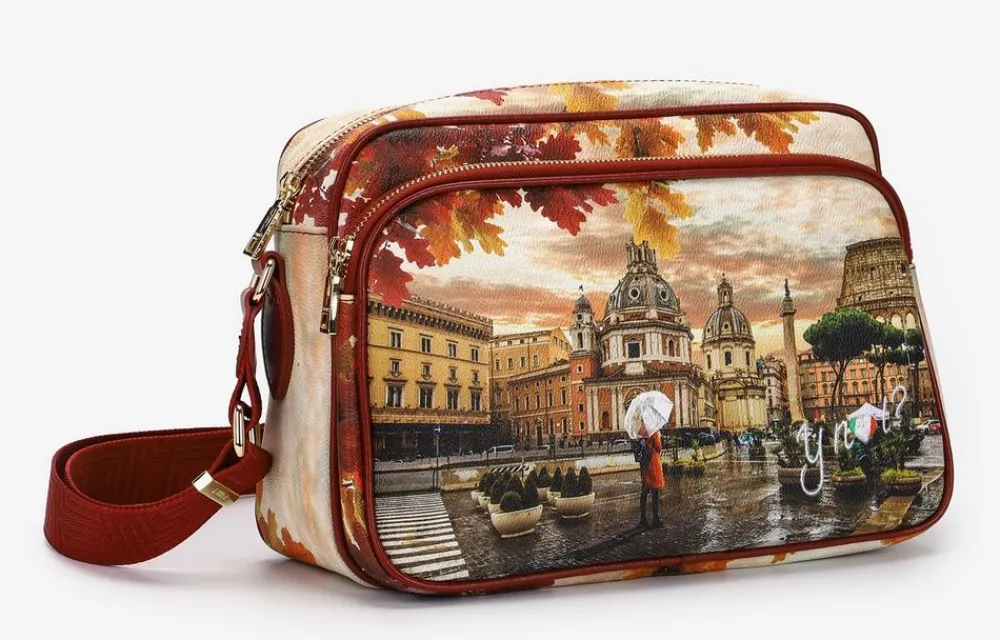 Ynot Borsa a tracolla ? 331 Rome Raining<Donna Borse A Tracolla