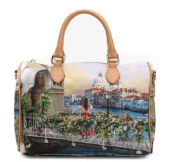 Ynot Borsa bauletto ? 318 Venezia Flowery Canal<Donna Borse A Mano