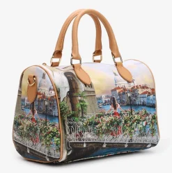 Ynot Borsa bauletto ? 318 Venezia Flowery Canal<Donna Borse A Mano