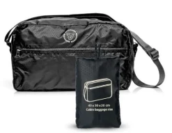 Roncato Borsa cabina pieghevole 9198 nero 40x30x20< Bagaglio 40X20X30|Borse Cabina