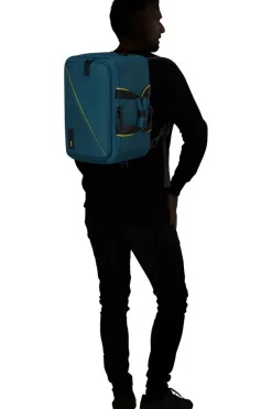 American Tourister Borsa cabina zaino 40x20x25 Take2Cabin Harbor Blue< Bagaglio 40X20X25|Borse Cabina