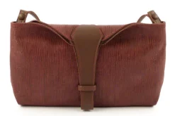 Emporio Cattani Borsa donna Eva Righe Bordeaux<Donna Borse A Tracolla
