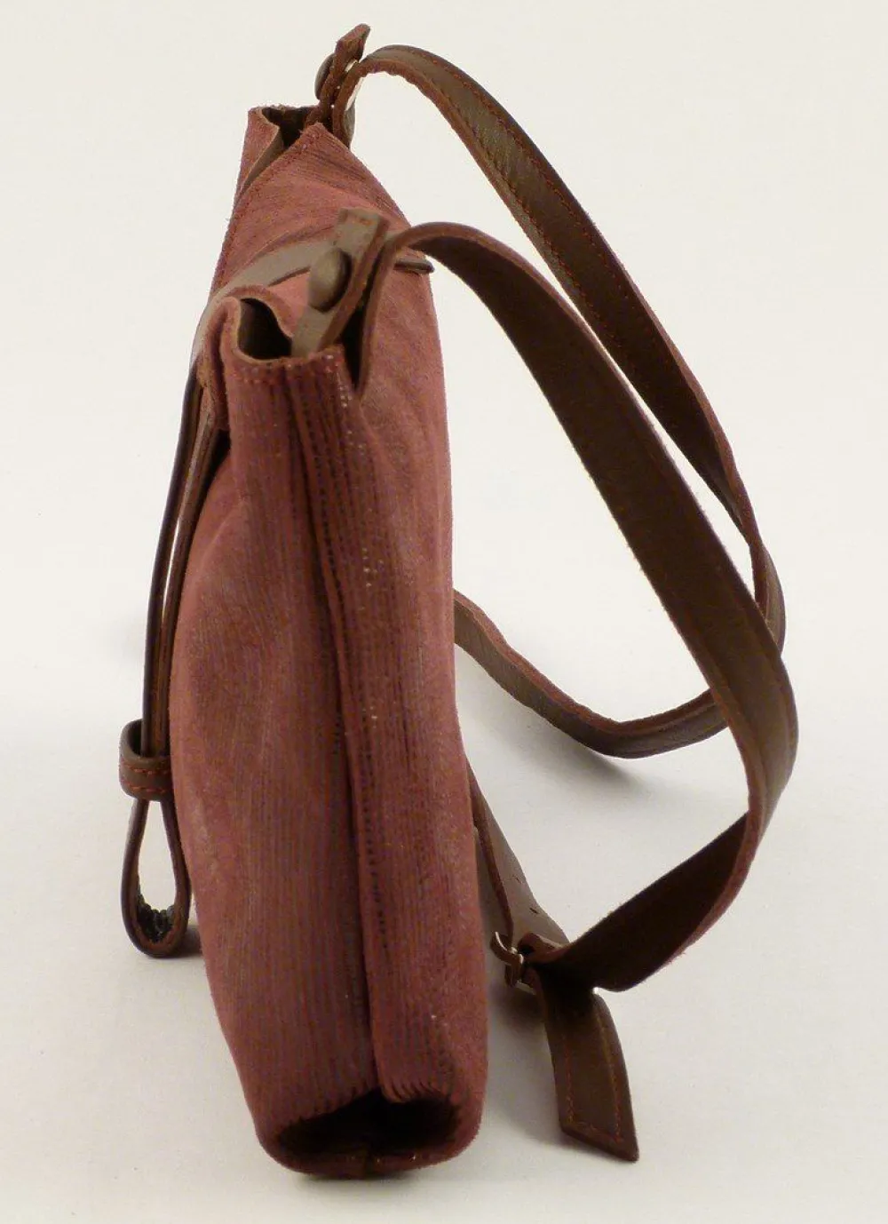 Emporio Cattani Borsa donna Eva Righe Bordeaux<Donna Borse A Tracolla