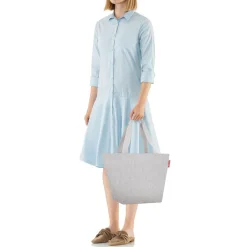 Reisenthel Borsa donna shopper M Twist Sky Rose<Donna Borse A Tracolla