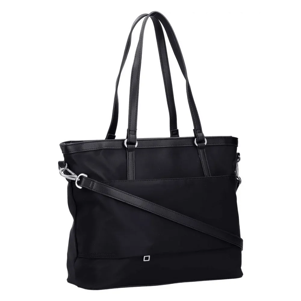 Roncato Borsa donna shopper Solaris 2753 Nera<Donna Borse A Tracolla