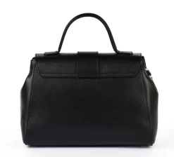 Pronto Moda Borsa in pelle a mano e tracolla 20069 Nera<Donna Borse A Mano