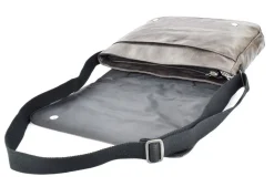 Avirex Borsa Messenger Buffalo 02 Grigia<Uomo Borse Uomo Tessuto