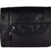 Acciaio Borsa Messenger in pelle 8359 Nera<Uomo Borse Uomo Pelle