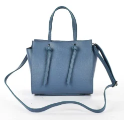 Pronto Moda Borsa piccola a mano e tracolla 20097 Azzurra<Donna Borse A Mano