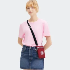 Kipling Borsa piccola a tracolla Afia Lite Funky Red<Donna/Uomo Borse Uomo Tessuto|Borse A Tracolla