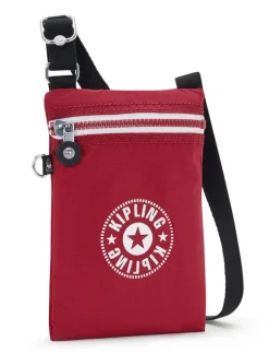 Kipling Borsa piccola a tracolla Afia Lite Funky Red<Donna/Uomo Borse Uomo Tessuto|Borse A Tracolla