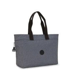Kipling Borsa shopper Colissa Signature Print<Donna Borse A Tracolla