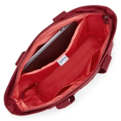 Kipling Borsa shopper Hanifa Funky Red<Donna Borse A Tracolla