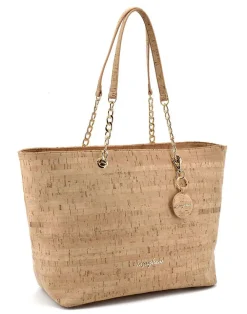 Insughero Borsa shopping Venezia Natural<Donna Borse A Tracolla