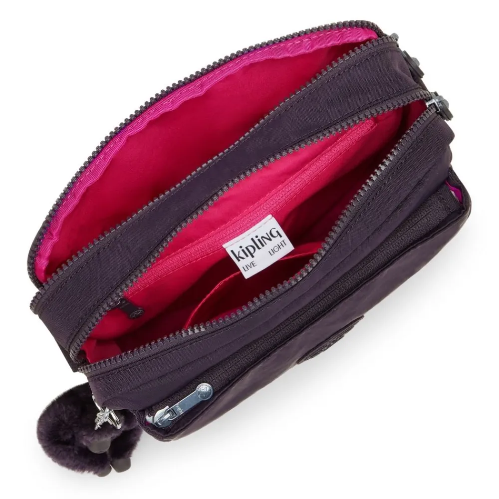 Kipling Borsa tracolla Abanu M Ultimate Plum<Donna Borse A Tracolla