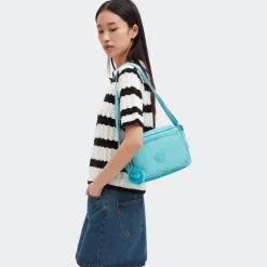 Kipling Borsa tracolla Abanu M Deepest Aqua<Donna Borse A Tracolla