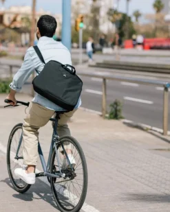 Roik Borsa tracolla The Messenger Nera< Borse Tessuto - Borse Porta Pc|Zaini Scuola E Tempo Libero