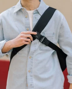 Roik Borsa tracolla The Messenger Nera< Borse Tessuto - Borse Porta Pc|Zaini Scuola E Tempo Libero