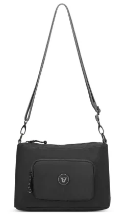 Roncato Borsa tracolla Rolling 5234 Nera<Donna Borse A Tracolla