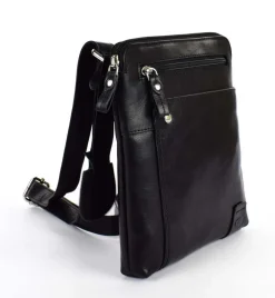 Acciaio Borsa uomo 8352 Nera<Uomo Borse Uomo Pelle