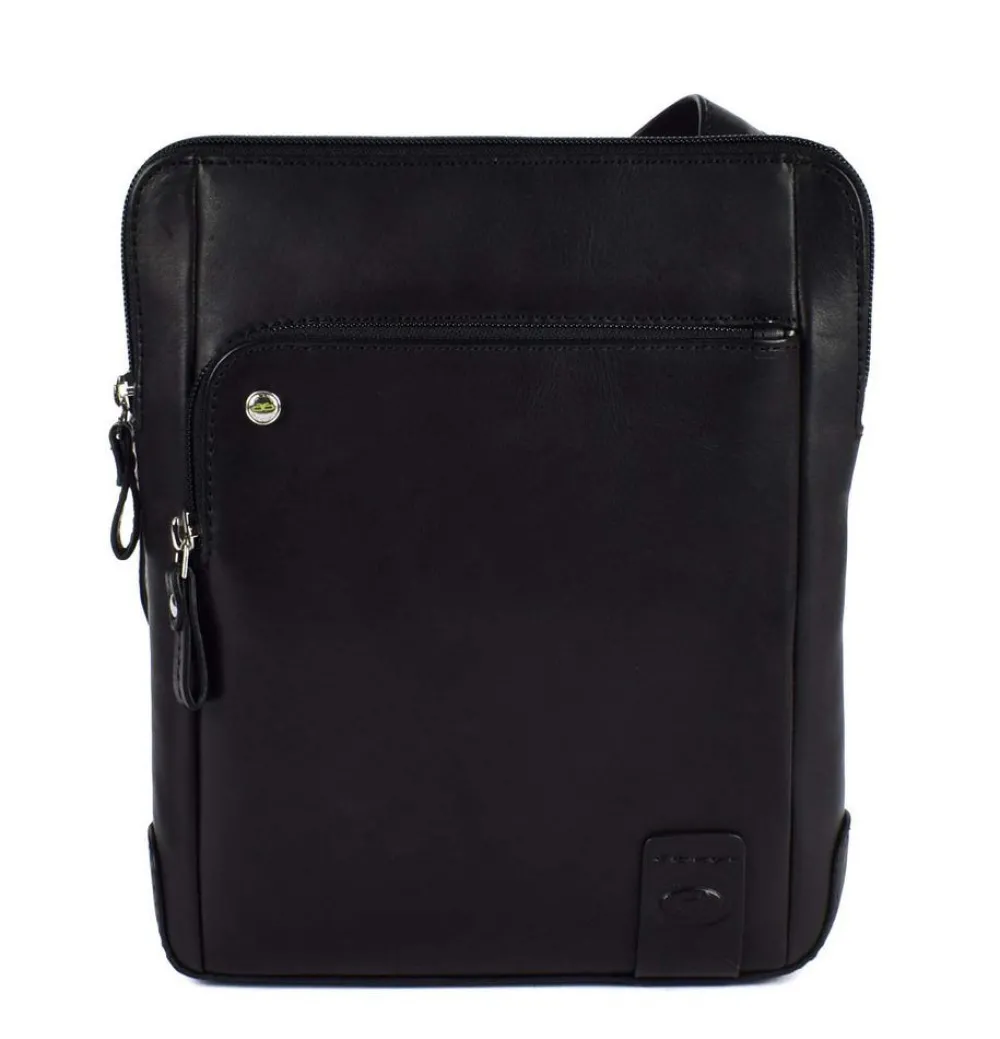 Acciaio Borsa uomo 8353 Nera<Uomo Borse Uomo Pelle