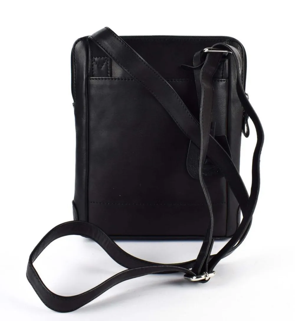 Acciaio Borsa uomo 8353 Nera<Uomo Borse Uomo Pelle