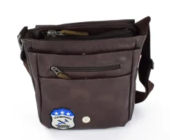 Avirex Borsa uomo Maverick 01 Marrone<Uomo Borse Uomo Tessuto