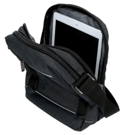 Movom Borsa uomo Trimmed 51757 Nero<Uomo Borse Uomo Tessuto