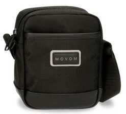 Movom Borsa uomo Wall Street 51650 Nero<Uomo Borse Uomo Tessuto