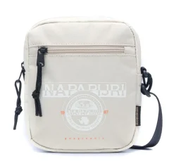 Napapijri Borsa uomo Boussine Beige Silver<Uomo Borse Uomo Tessuto