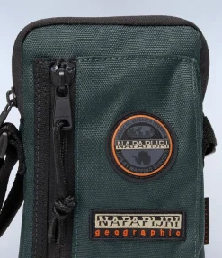 Napapijri Borsa uomo Voyage Crossover Green Urban<Uomo Borse Uomo Tessuto