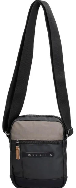 Pepe Jeans Borsa uomo Cardiff 76355 Nero<Uomo Borse Uomo Tessuto