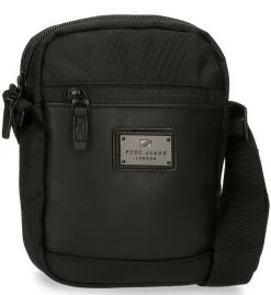 Pepe Jeans Borsa uomo Soho 73554 Nero<Uomo Borse Uomo Tessuto