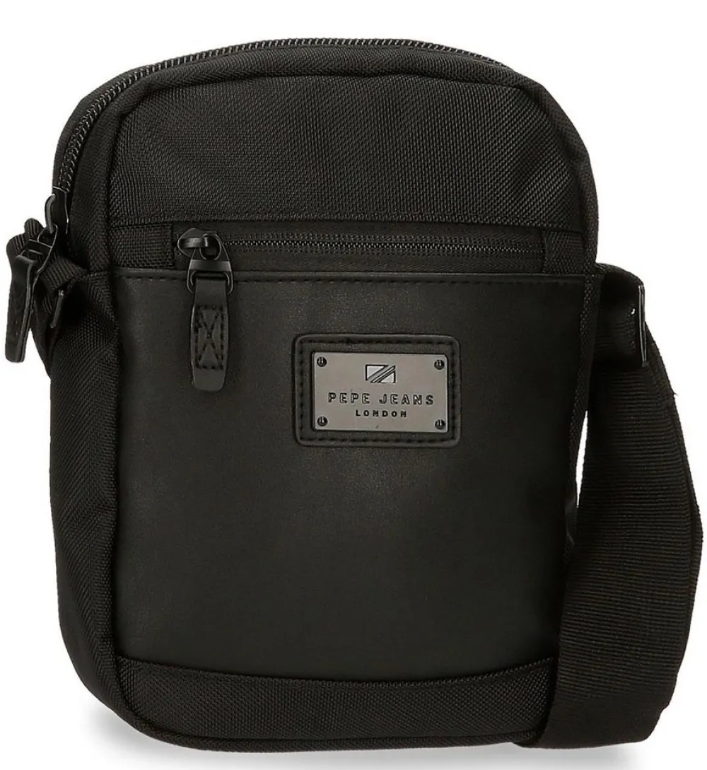 Pepe Jeans Borsa uomo Soho 73554 Nero<Uomo Borse Uomo Tessuto