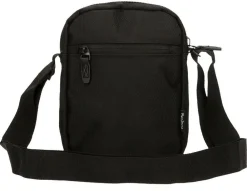 Pepe Jeans Borsa uomo Soho 73554 Nero<Uomo Borse Uomo Tessuto