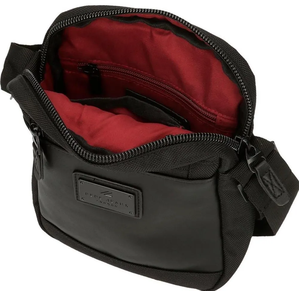 Pepe Jeans Borsa uomo Soho 73554 Nero<Uomo Borse Uomo Tessuto