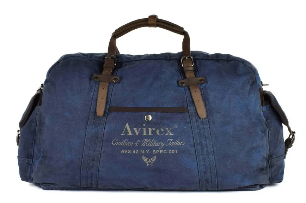 Avirex Borsone 140506 V0G Blu< Borsoni