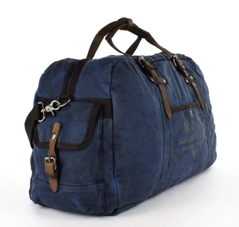 Avirex Borsone 140506 V0G Blu< Borsoni