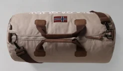 Napapijri Borsone Bering Beige Stone< Borsoni