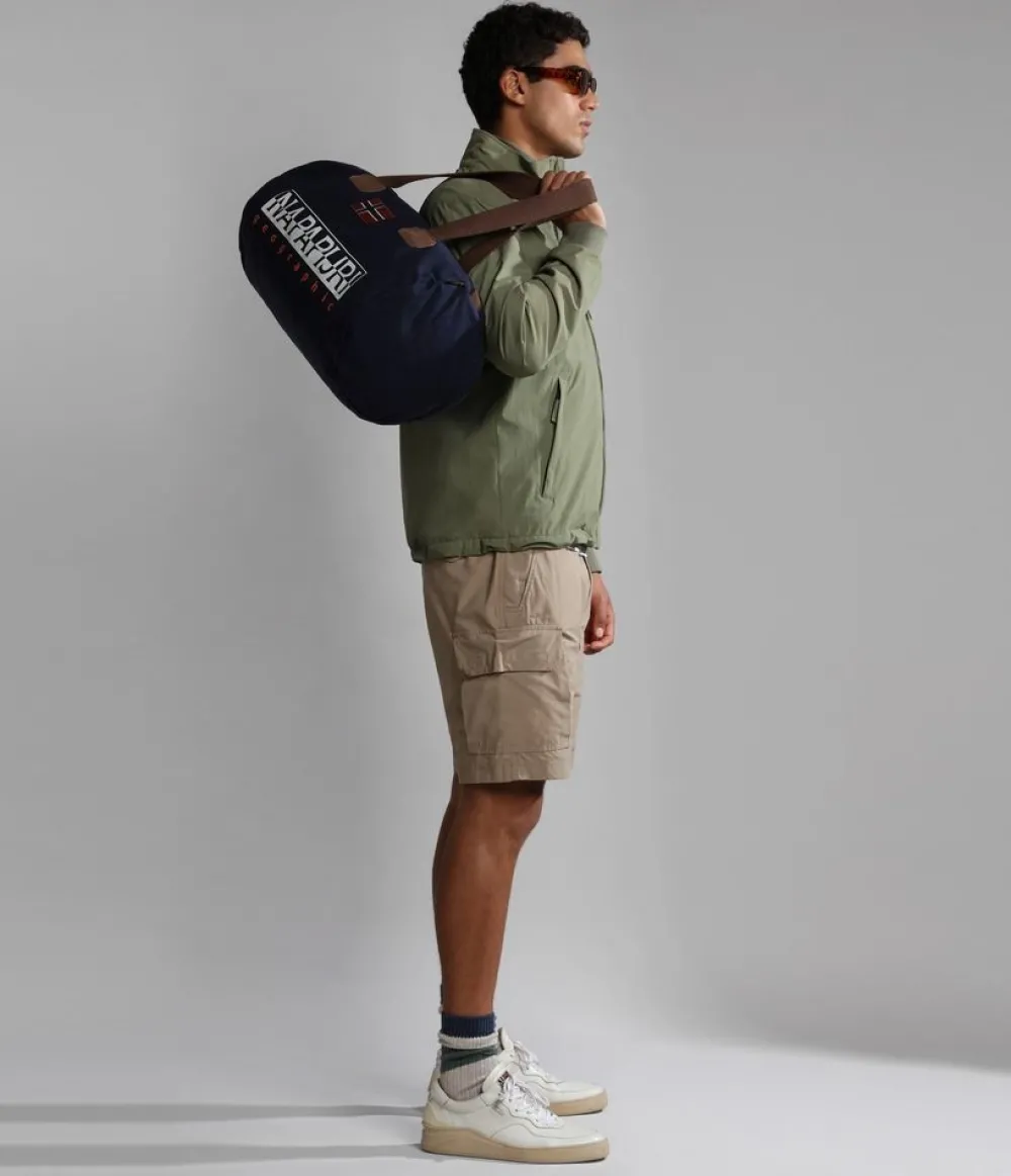 Napapijri Borsone Bering Small Blu Marine< Borsoni