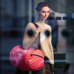 Reisenthel Borsone pieghevole mini maxi dufflebag Coral< Borsoni