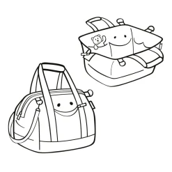 Reisenthel Borsone allrounder M Kids Cats and Dogs Rose< Borsoni