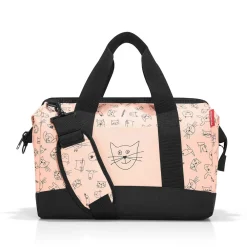 Reisenthel Borsone allrounder M Kids Cats and Dogs Rose< Borsoni