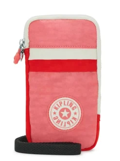 Kipling Bustina con laccio Clark Tango Pink<Uomo Borse Uomo Tessuto