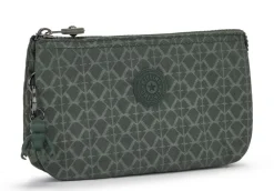 Kipling Bustina Creativity L Sign Green Emb<Donna Portafogli Donna