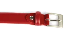 SIMPLYUP Cintura donna in pelle 1060 Rossa< Cinture