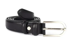 SIMPLYUP Cintura donna in pelle 8041 Nera< Cinture