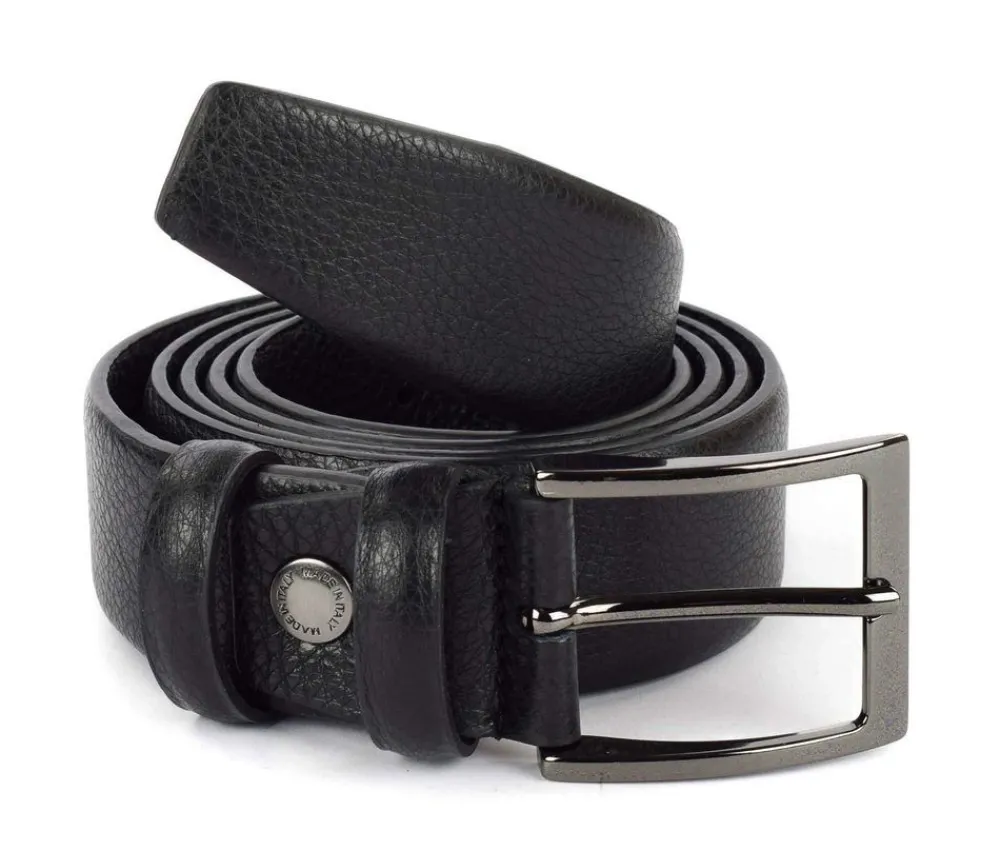 Emporio Cattani Cintura in pelle 01 Nera< Cinture