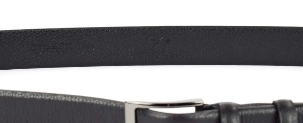 Emporio Cattani Cintura in pelle 01 Nera< Cinture