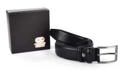 Emporio Cattani Cintura in pelle 03 Nera< Cinture